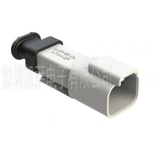 Amphenol 汽車連接器 AT04-2P-SR01WHT