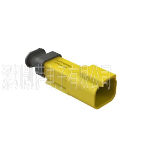 Amphenol 汽車連接器 AT04-2P-SR01YEL