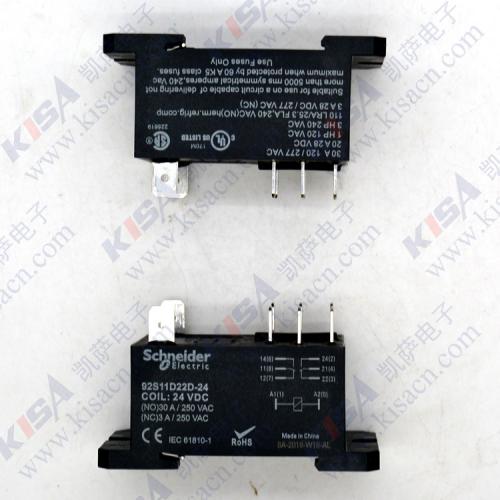 Schneider 中間繼電器 92S11D22D-24