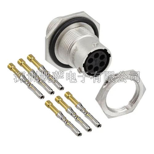 Amphenol圓形連接器組件RT0W7106SNH-K