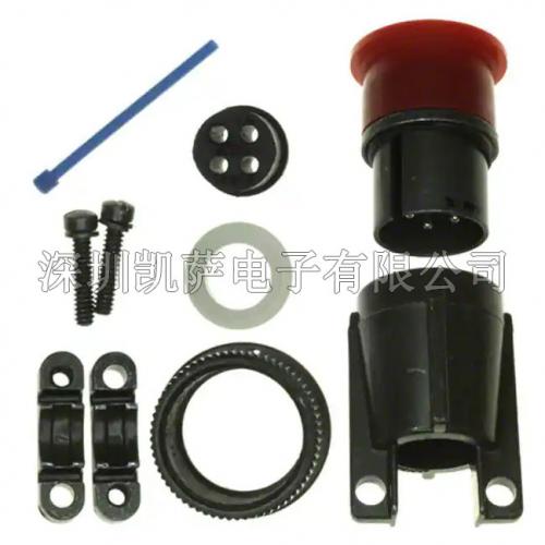 Amphenol圓形連接器組件MS3106F-14S-2P