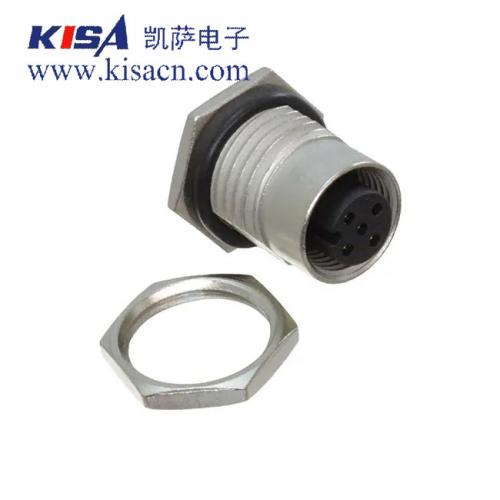 Amphenol圓形連接器組件M12A-05PFFP-SF8002