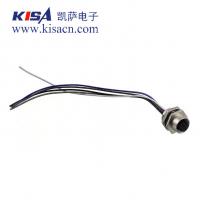 Amphenol圓形連接器組件M12A-05PFFC-SH8B15