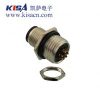 Amphenol圓形連接器組件M12A-08PMMS-SH8001