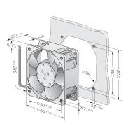 614NHHR緊湊型交直流風(fēng)機(jī)ebmpapst全新原裝正品