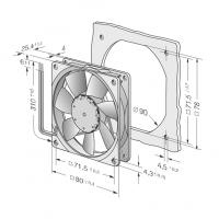 8412NH緊湊型交直流風機ebmpapst全新原裝正品